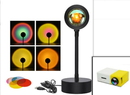 Sunset Projection Lamp Wall Decoration Lighting