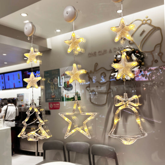 Christmas LED Light Window Ornaments Decoration