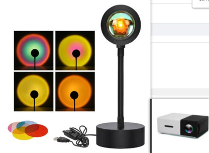 Sunset Projection Lamp Wall Decoration Lighting